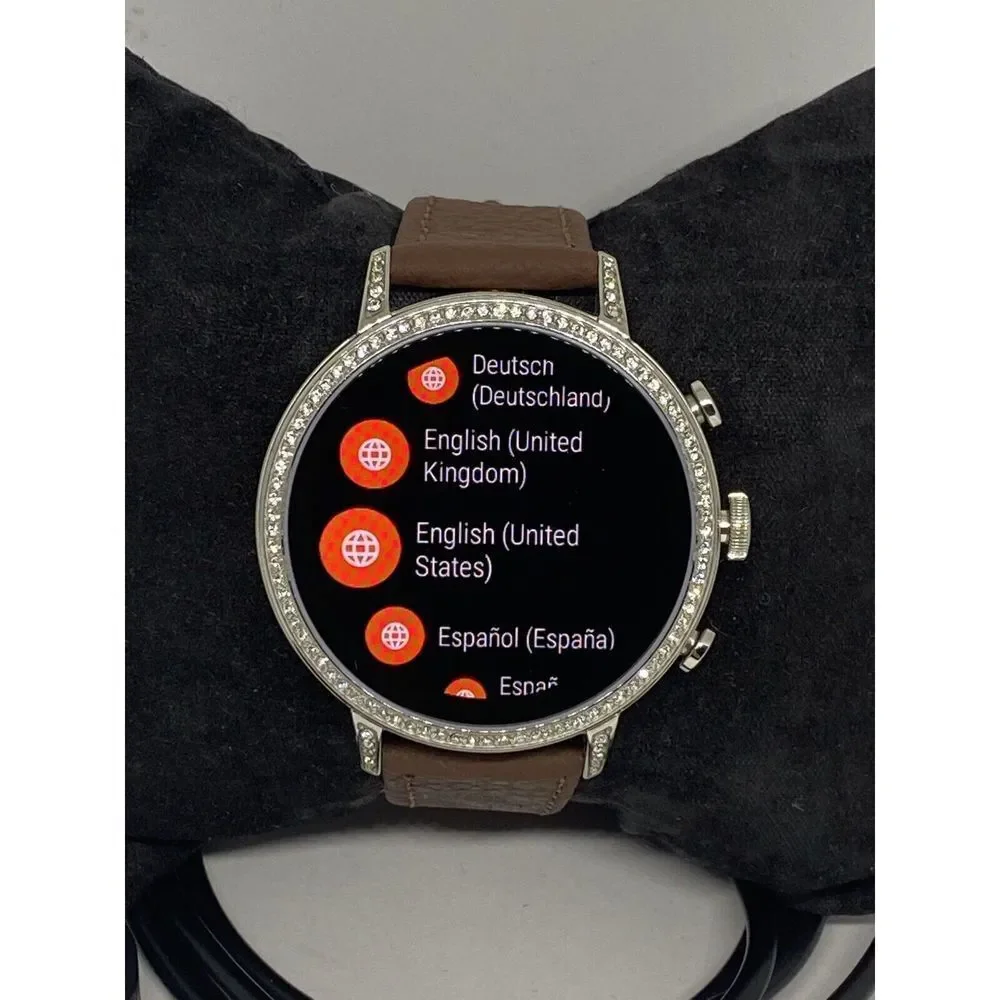 Fossil Gen 4 Authentic Digital Dial Smart Watch Custom Band FTW6013 AB362